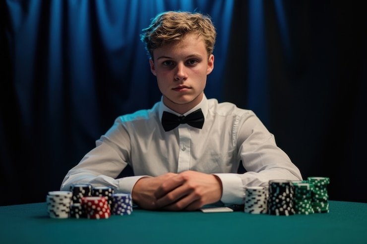 Dealer card revelation and hand settlement in Infinite Blackjack on juraganslot88